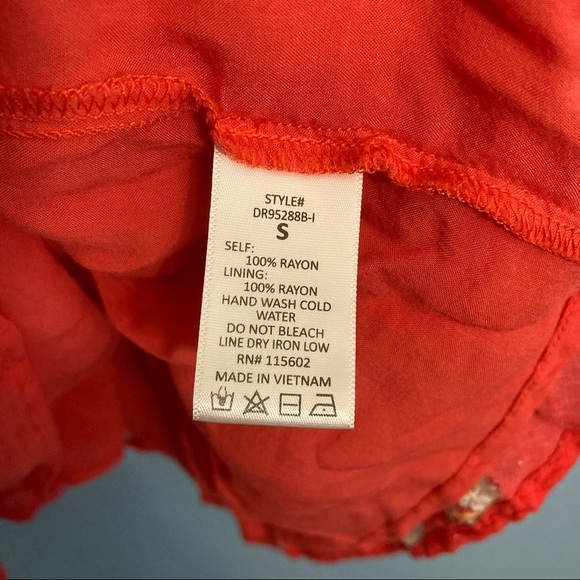 Lush OffShoulder Tank Mini Dress - Juniors Small - Ruffle/Floral - Picture 7 of 8